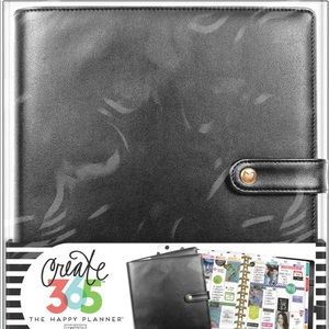 Me & My Big Ideas Planner Cover Black New Deluxe